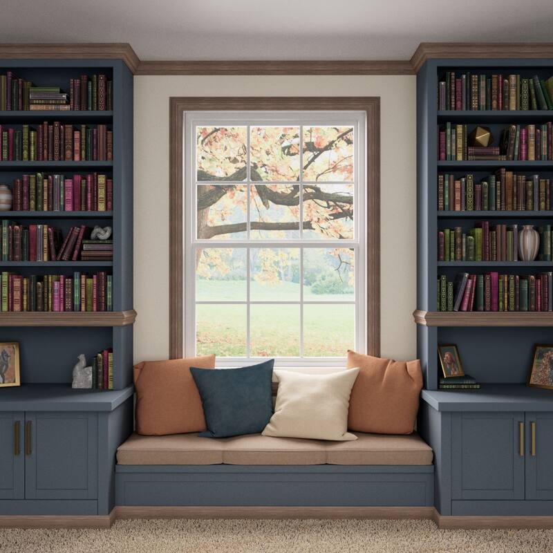 WM623: 9/16-in D x 3-1/4-in W x 96-in L Americraft Solid Hardwood Stain Grade Ogee Base Moulding