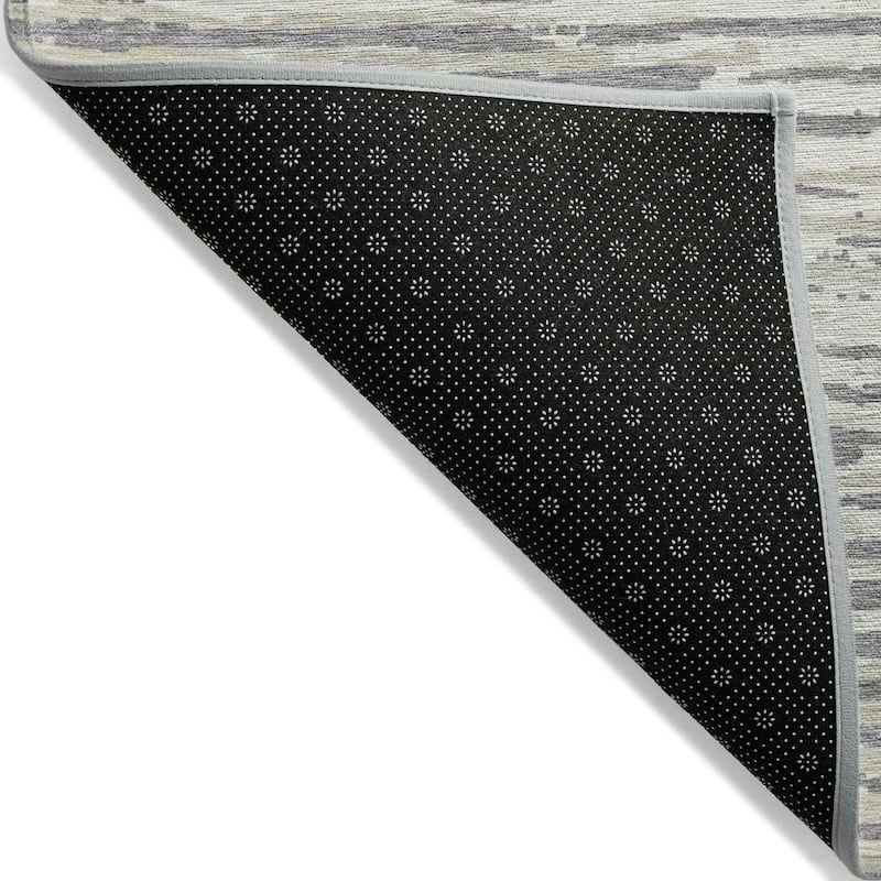 Machine Washable Indoor/ Outdoor Chantille Abstract Ombre Rug
