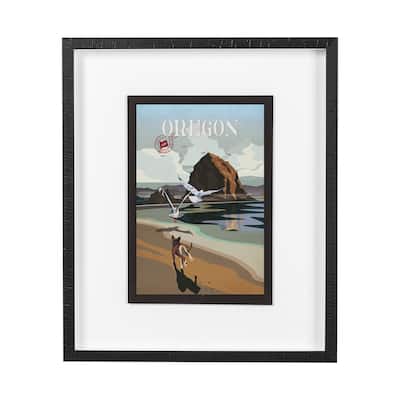 Oregon Go (M) Framed Art Print