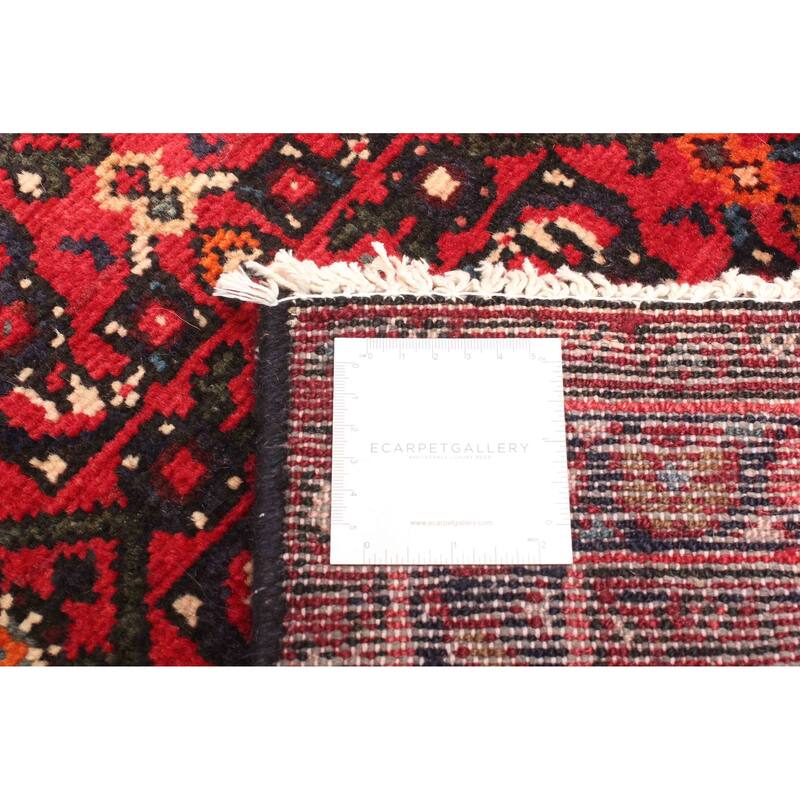 ECARPETGALLERY Hand-knotted Andelz Red Wool Rug - 2'2 x 9'11