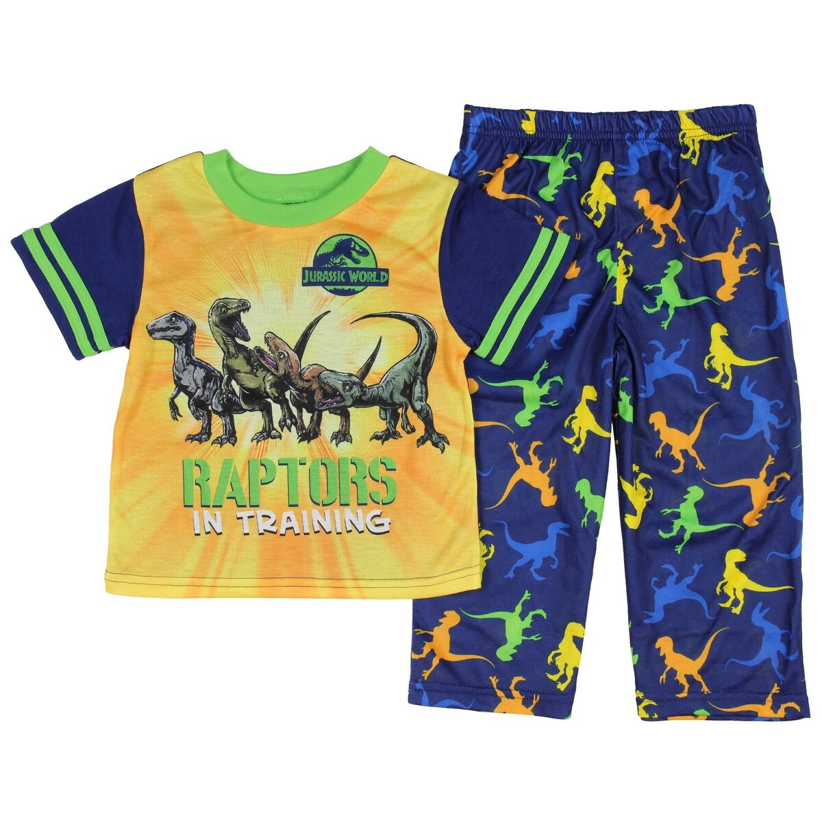 Shop Jurassic World Little Boys Toddler Raptors In Training 2 Piece Pajama Set Overstock 21904980