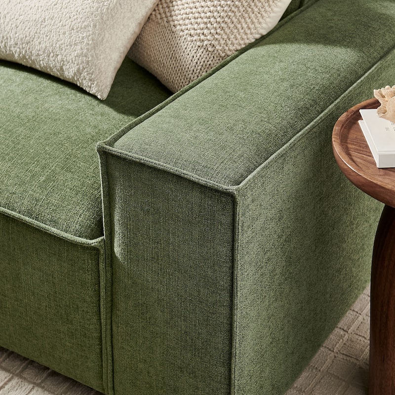 Restore 3-Piece Performance Fabric Upholstered Modular Sofa Set