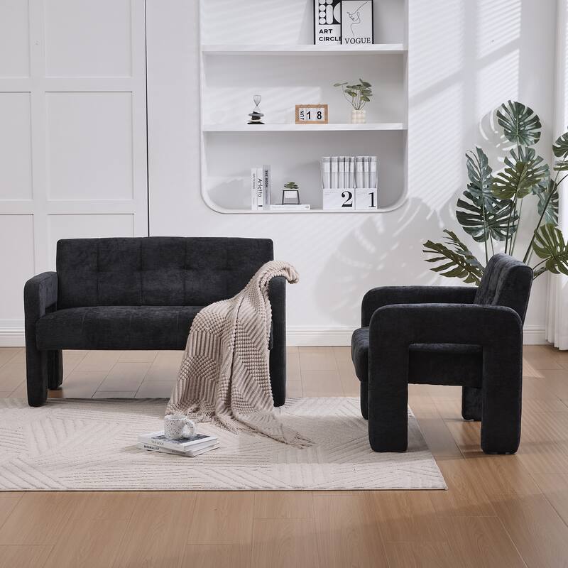 Upholstered Sofa Leisure Sofa Comfortable Seating