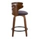 preview thumbnail 18 of 47, Carson Carrington Cranagh 24" Upholstered Counter Stools (Set of 2)