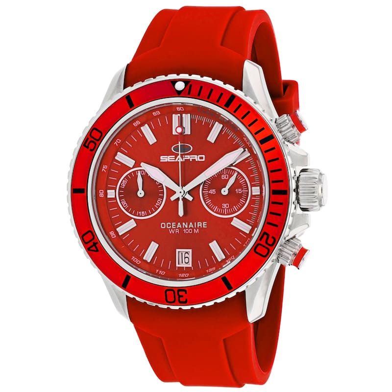 Seapro Men's Thrash Red Dial Watch - SP0336 - 6 (36)