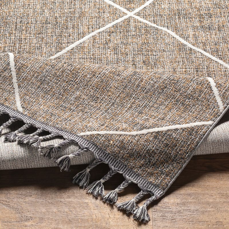 Livabliss Palermo Boho Diamond Area Rug