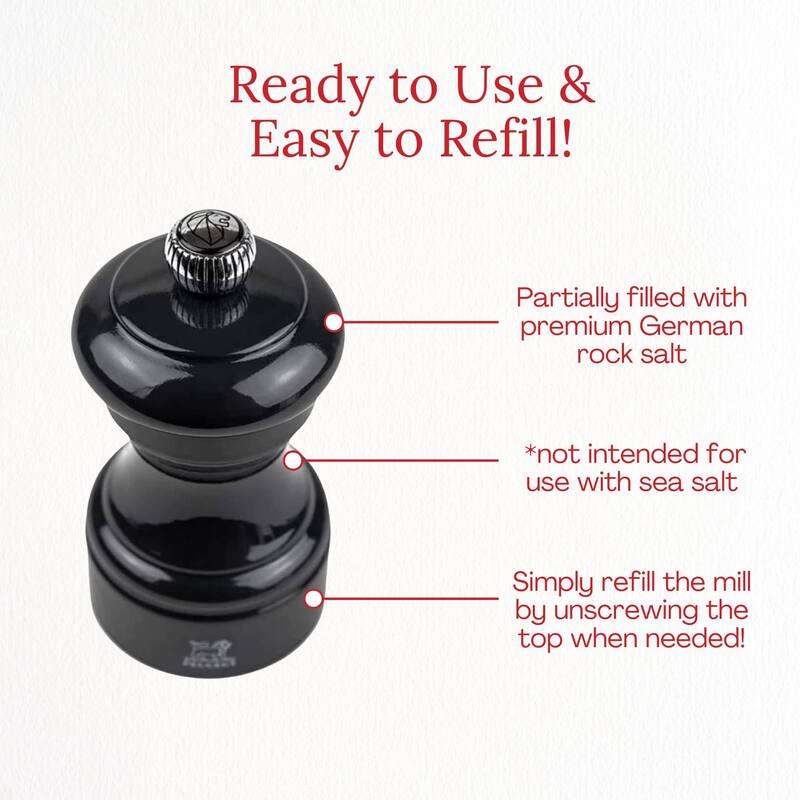 Peugeot Bistro 4 Inch Salt Mill