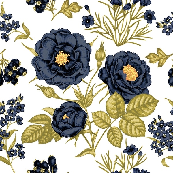Paeonia Peony Removable Wallpaper - 24'' inch x 10'ft
