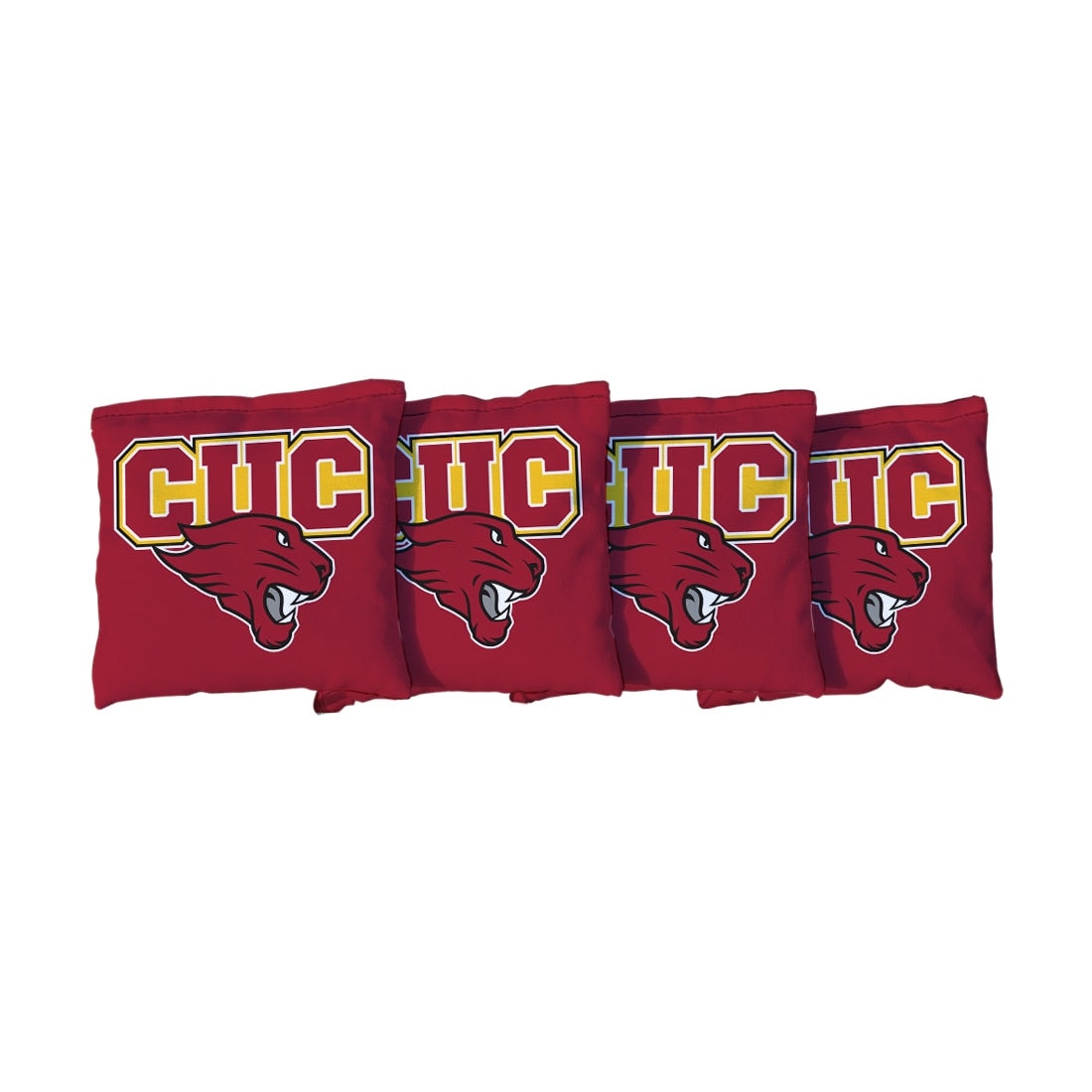 Concordia University Cougars Red Cornhole Bags