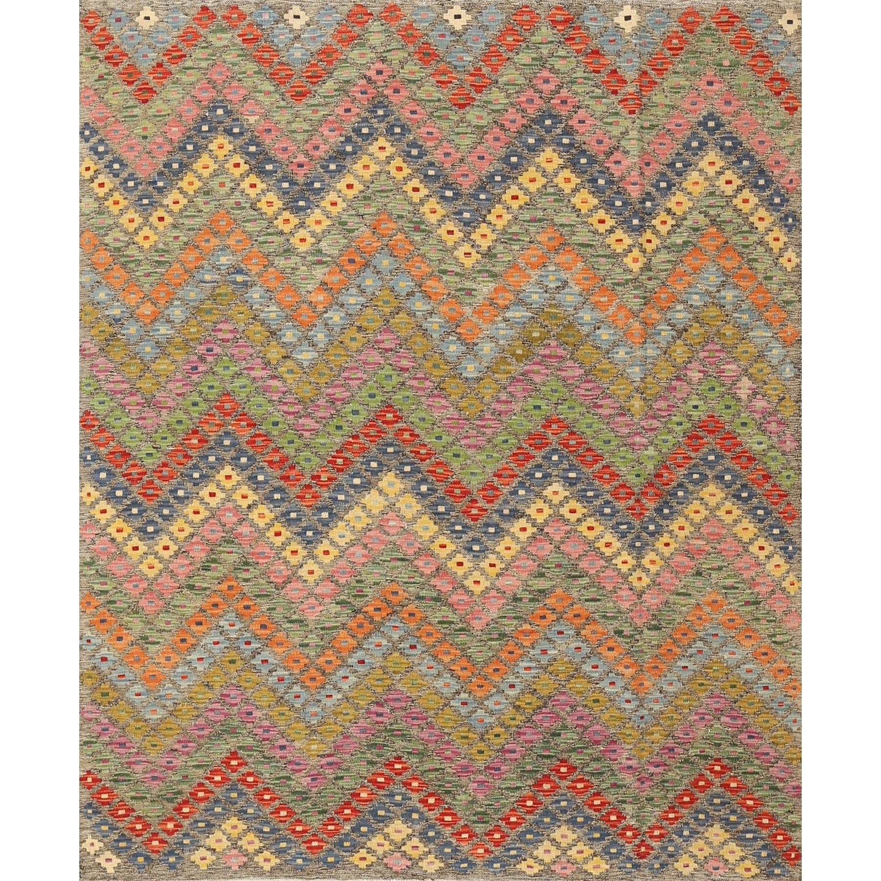 Ahgly Company Machine Washable Contemporary Sienna Brown Area Rugs