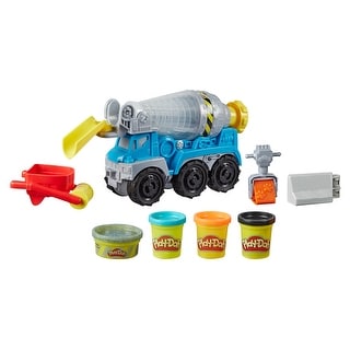 play doh wheels cement mixer