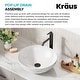 preview thumbnail 67 of 69, KRAUS Pop-Up Drain for Vessel Bathroom sink