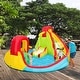 preview thumbnail 6 of 4, 7 in 1 Inflatable Water Slide Bounce Park Splash Pool Water Park