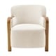 preview thumbnail 4 of 15, NPD Furniture Tania Fabric Accent Arm Chair