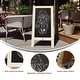 preview thumbnail 46 of 158, Wood A-Frame Magnetic Chalkboard Set-Markers, Stencils, and Magnets