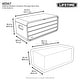 preview thumbnail 5 of 8, Lifetime Modern Deck Box, 136 Gallon