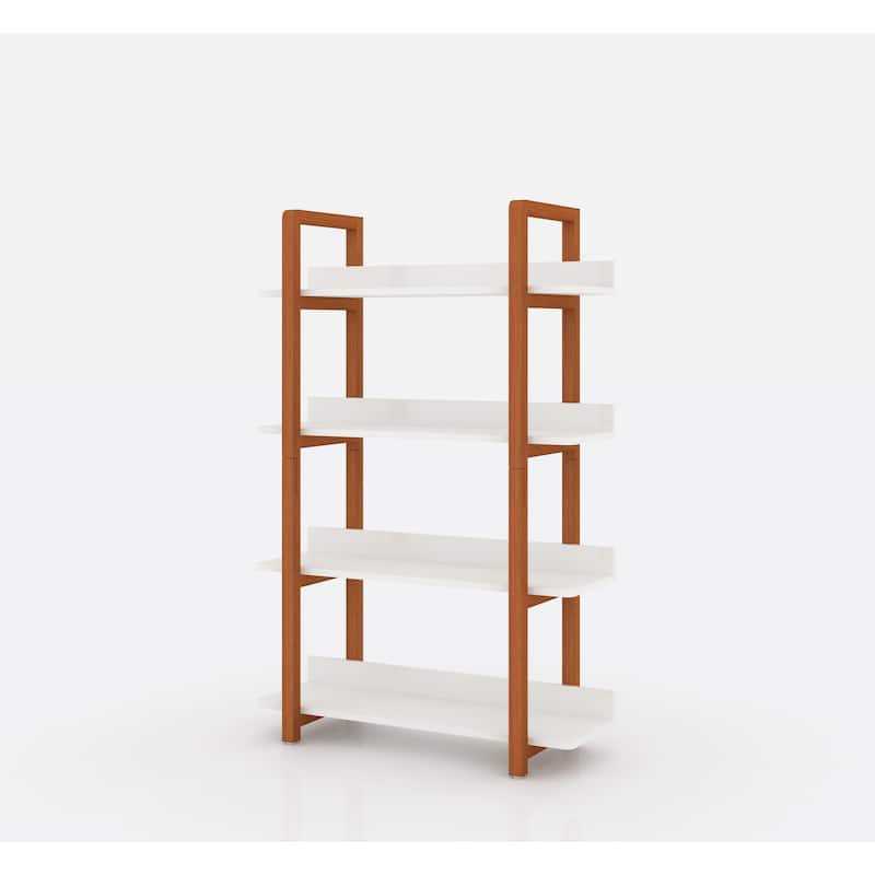 Solid wood bookshelf