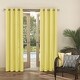 Sun Zero Sailor 54 in. W x 108 in. L Indoor/Outdoor UV Protectant Curtain Panel in Gray 57838