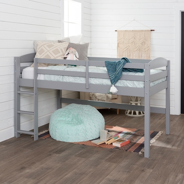 low loft twin bed