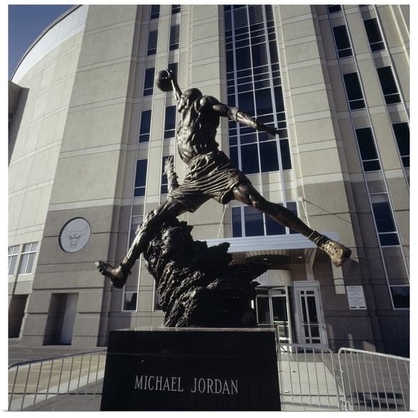MJ statue centerpiece of new United Center office building - Chicago  Sun-Times