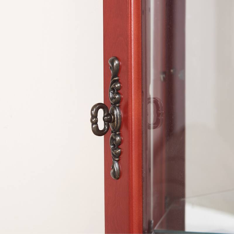 Crown Corner Jewelry Display Cabinet