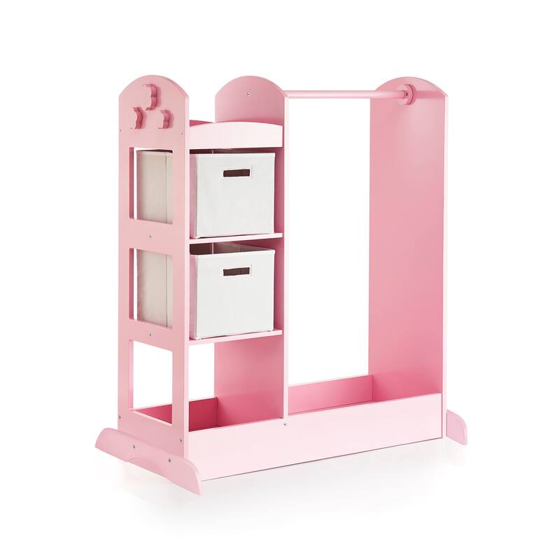 See and Store Pink Dress Up Station