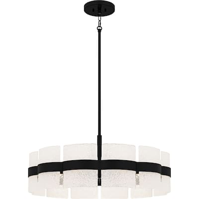 Sweeney 6-Light Matte Black Pendant