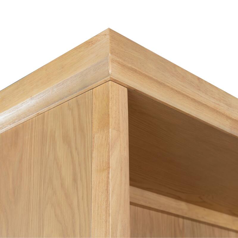 SAFAVIEH Couture Haylina 4-Shelf Wood Bookcase - 40"W x 21"D x 79"H