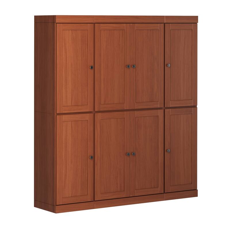 Palace Imports 100% Solid Wood 65" Pantry Cabinet with Shaker Doors and Adjustable Shelves