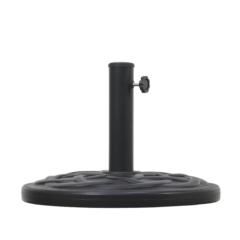 Maypex 26.5 lbs Heavy Duty Umbrella Base Black