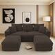 Option Camel-3 Seater with 2 Ottoman