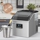 preview thumbnail 2 of 9, Costway Stainless Steel Ice Maker Machine Countertop 48Lbs/24H