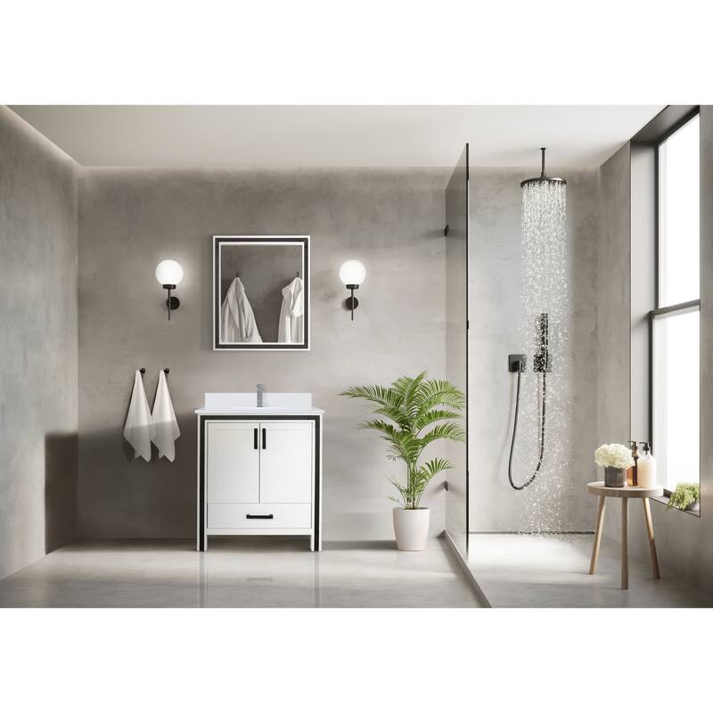 Ziva Bath Vanity No Top and Mirror