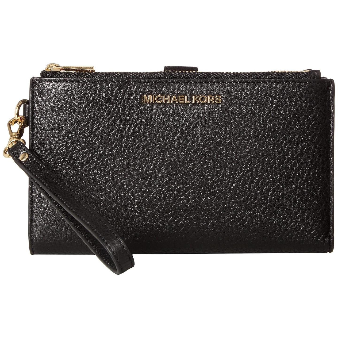 michael kors adele double zip wallet
