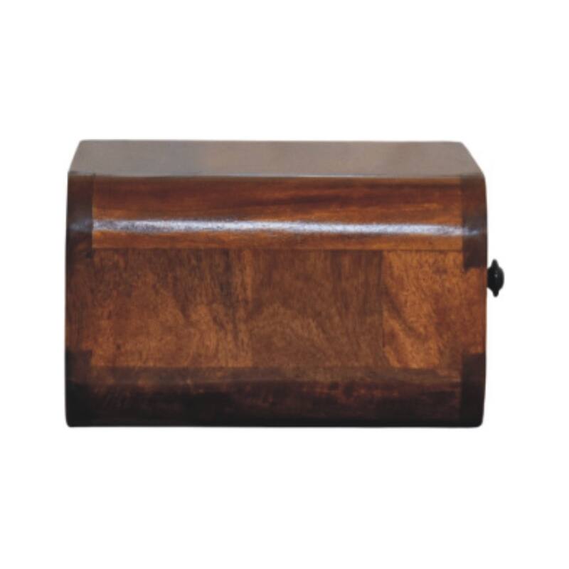 Avora Mini Wall-Mounted Chestnut Nightstand