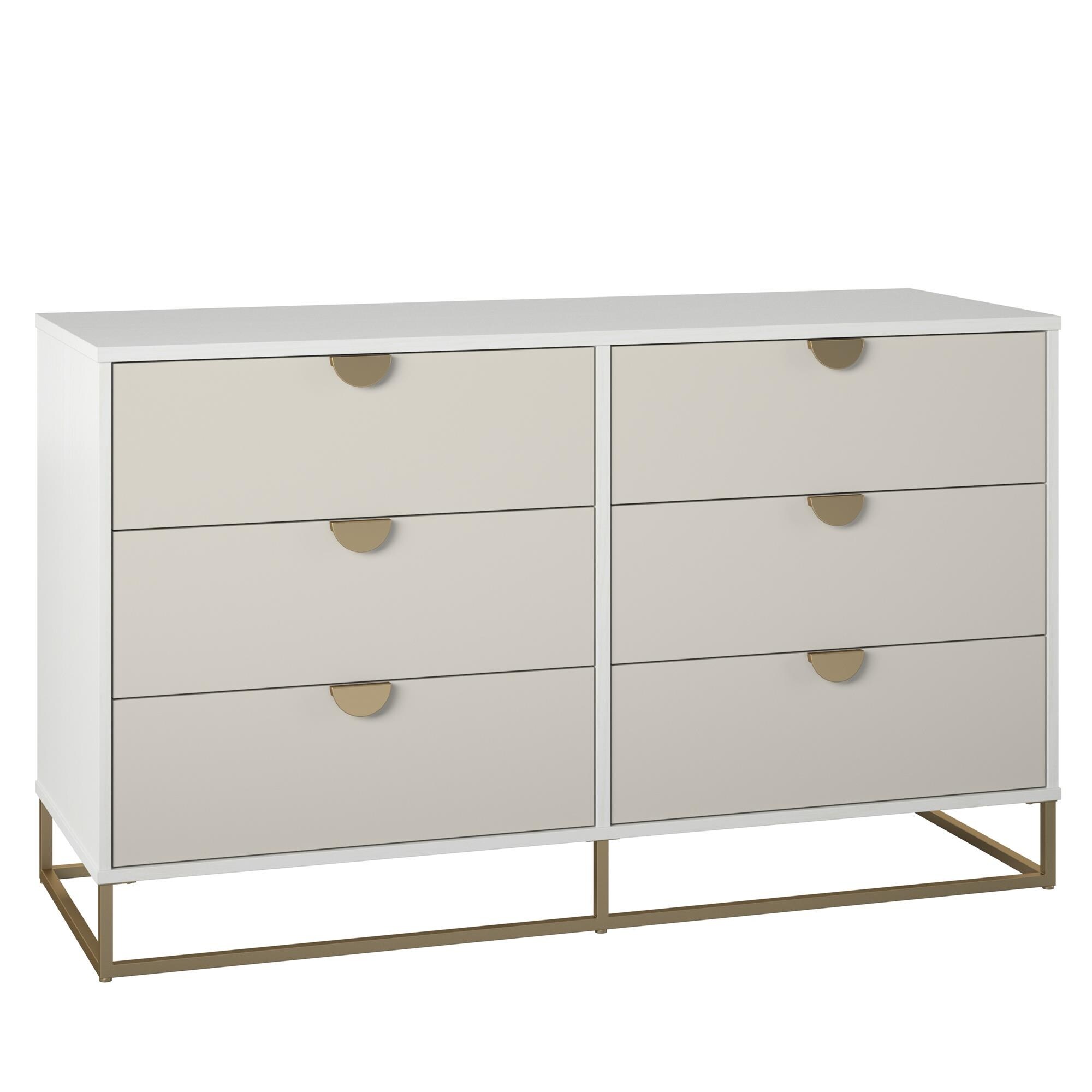 The Novogratz Kelly 6 Drawer Dresser - Overstock - 36370539