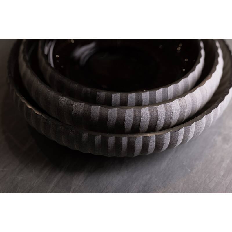 Bela Vase Small Smoke Brown Dia 10.50" -ST - Smoke Brown - Smoke Brown