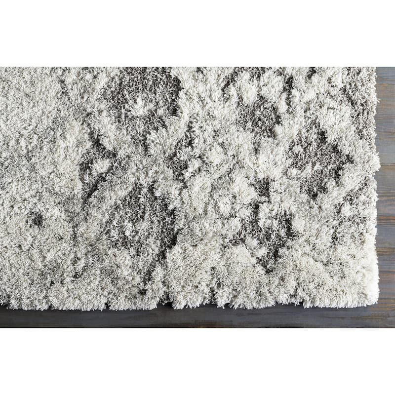 Livabliss Alta Shag Casual Abstract Area Rug