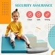 preview thumbnail 12 of 10, Foam Climbing Blocks for Toddlers,Soft Climbing Indoor Set 4pcs