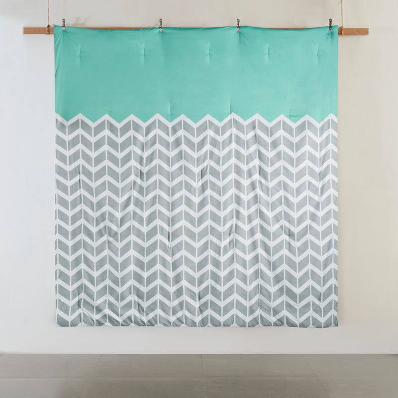 Elle Chevron 5-piece Comforter Set by Intelligent Design