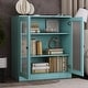 preview thumbnail 65 of 166, 100% Solid Wood 3-shelf Bookcase with Optional Doors by Palace Imports
