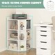preview thumbnail 14 of 16, Costway 3-Tier Kids Corner Toy Storage Organizer with USB Ports and - See Details