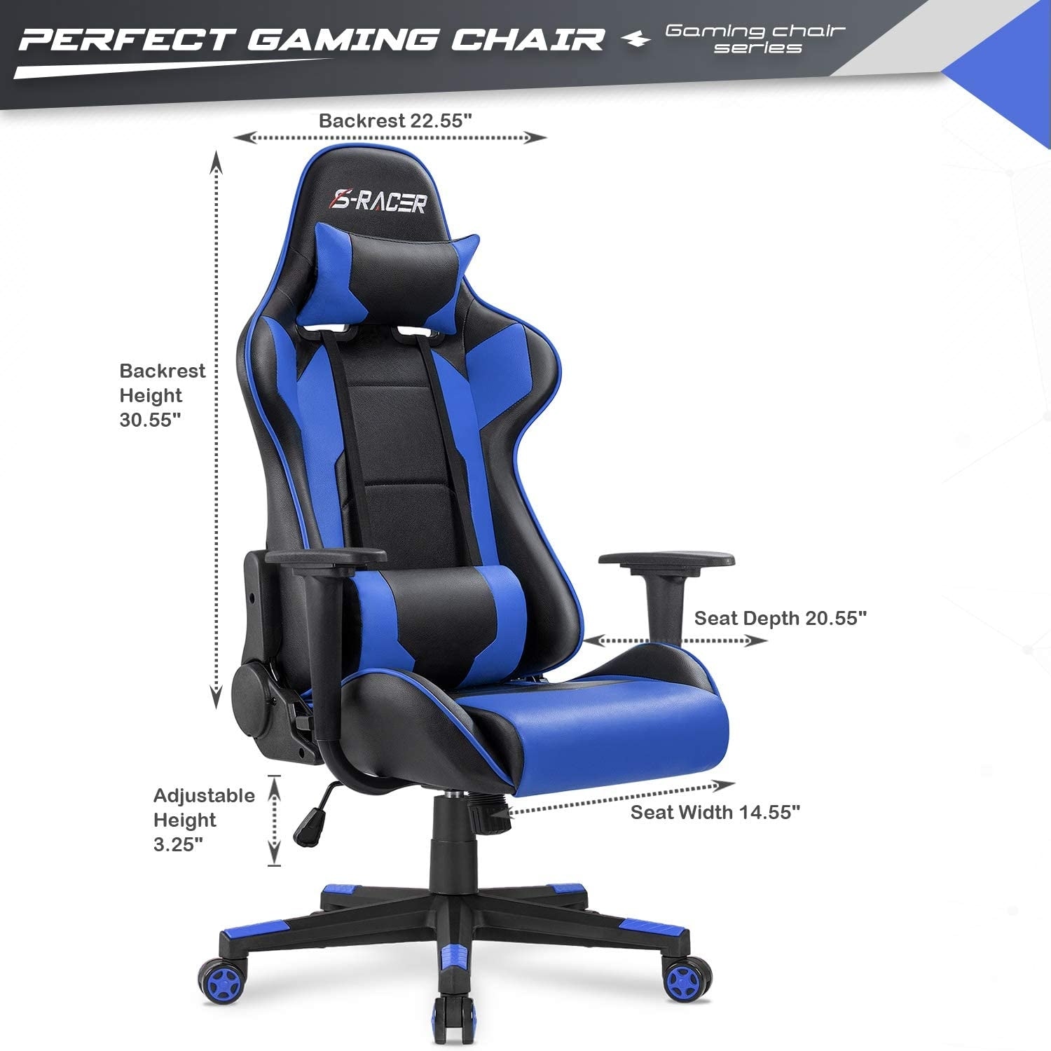 Furniwell Gaming Chair Computer Office Chair Ergonomic Desk Chair Bed Bath Beyond 36580581
