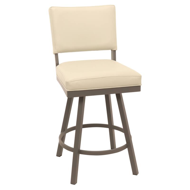 Tempo Furniture Emerson Swivel 26" Counterstool w/ Fully Welded Metal Frame (Commercial Grade) by Furnish Theory (Var. Colors)