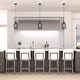 preview thumbnail 2 of 12, Hunter 16" Lochemeade 1-Light Pendant - Kitchen Island, Dining Room, Bedroom - Modern Farmhouse, Contemporary, Industrial