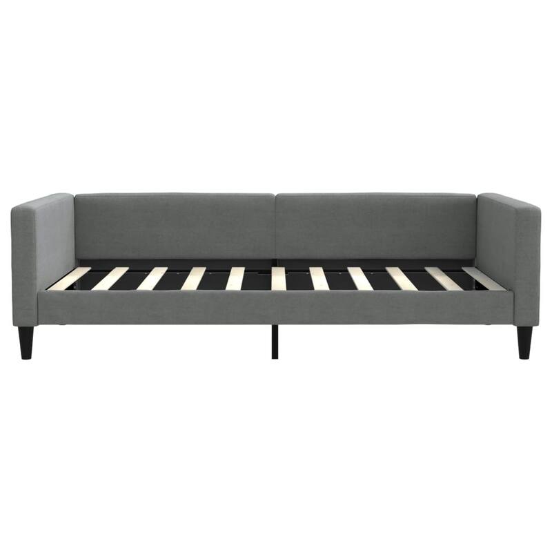 vidaXL Day Bed Upholstered Sleeper Sofa Bed for Bedroom Living Room Fabric