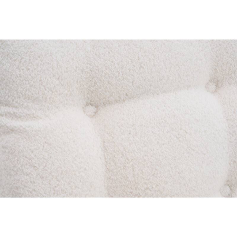 Nursery Rocking Chair - 39.76" Tall with Flip-Down Ottoman