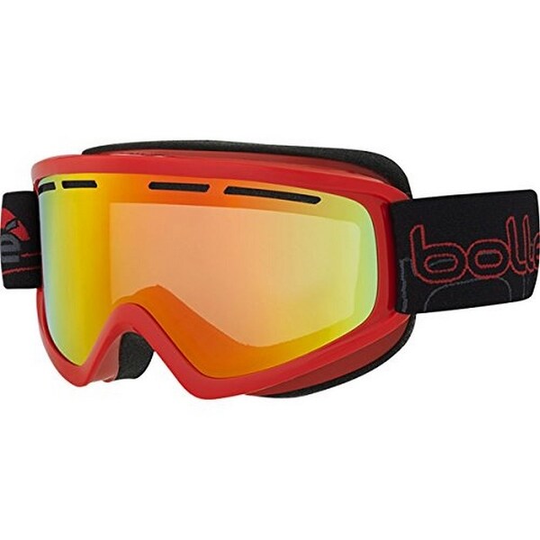 Bolle Unisex Schuss, Shiny Red/Sunrise, One Size - shiny white and gold /amber gun