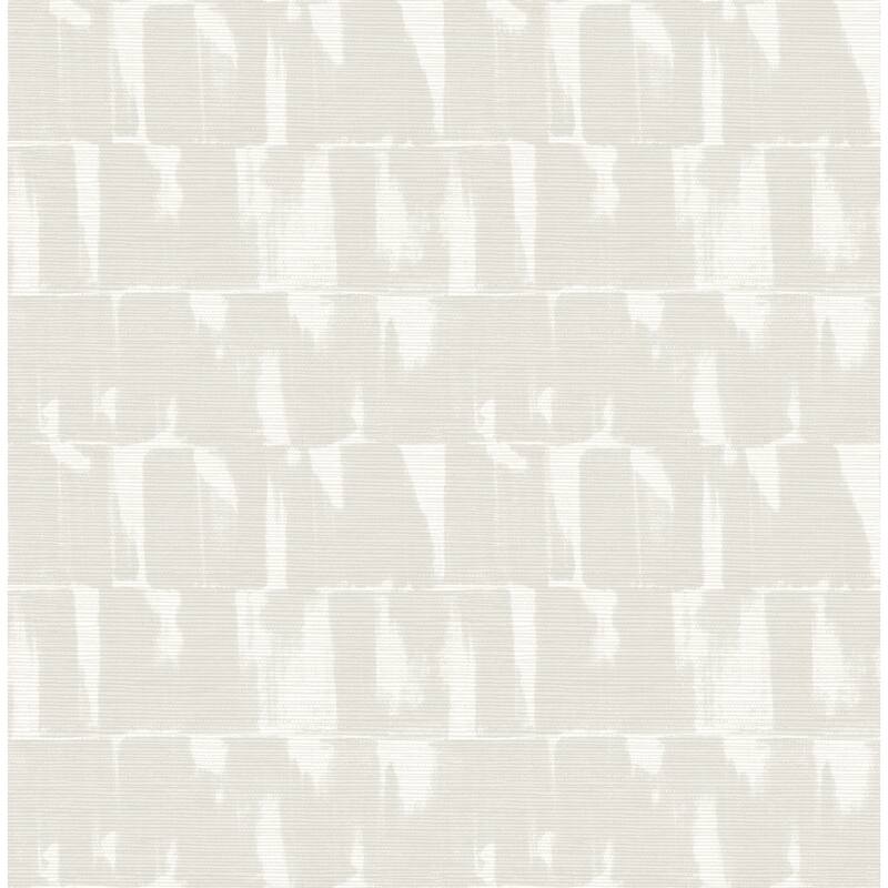 A-Street Prints Bancroft Dove Artistic Stripe Wallpaper
