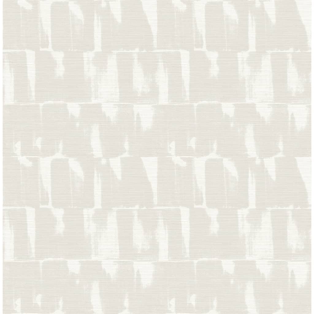 A-Street Prints Bancroft Dove Artistic Stripe Wallpaper